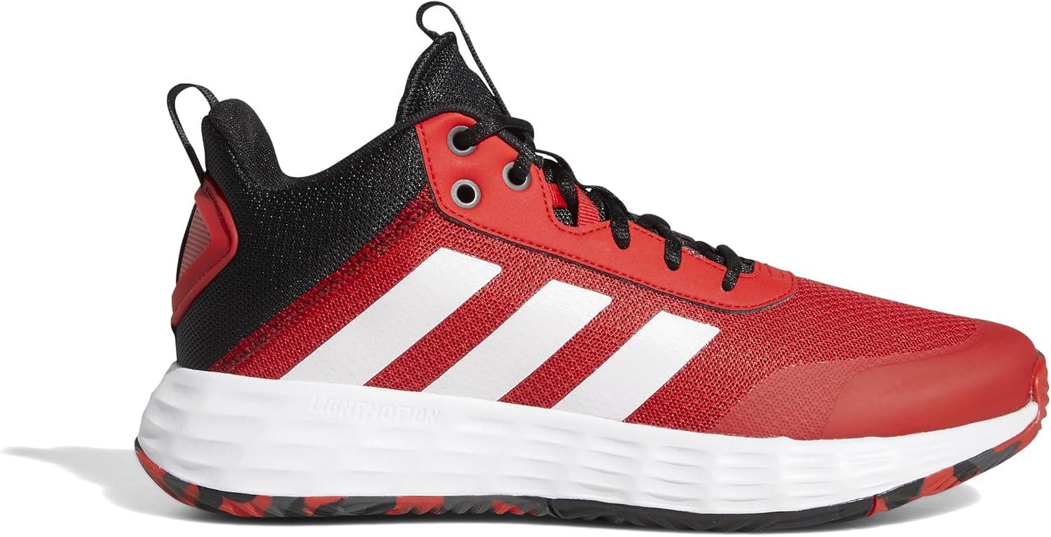 imageadidas Mens Ownthegame Basketball ShoeVivid Red Ftwr White Core Black