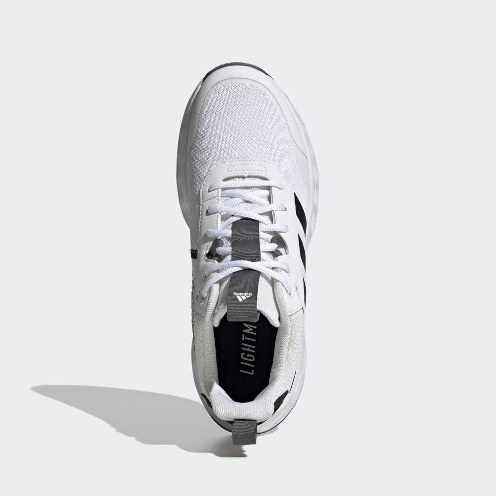imageadidas Mens Ownthegame Basketball ShoeWhiteBlackGrey