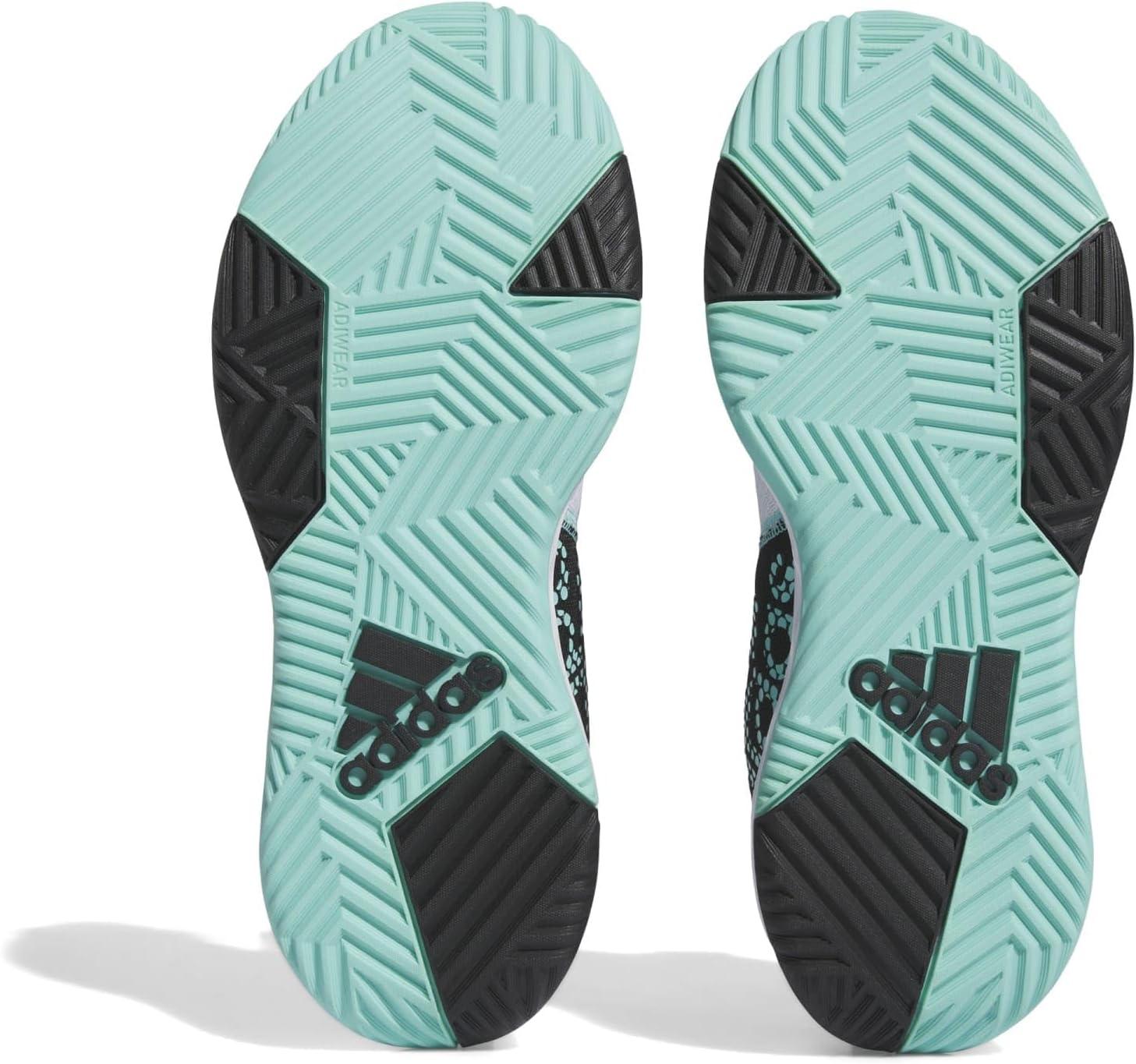 imageadidas Mens Ownthegame Basketball ShoeWhiteFlash AquaCore Black