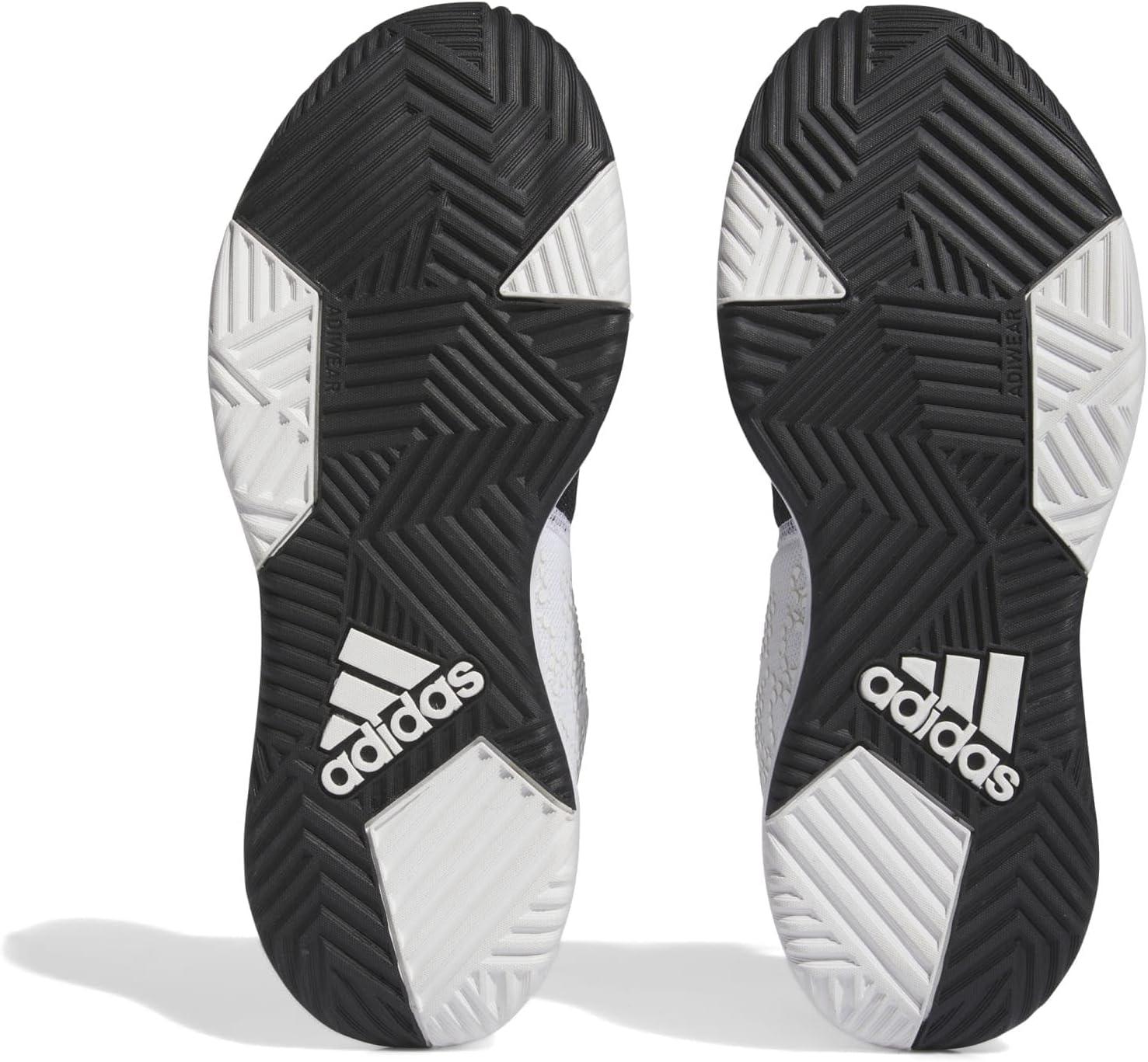 imageadidas Mens Ownthegame Basketball ShoeWhiteWhiteCore Black