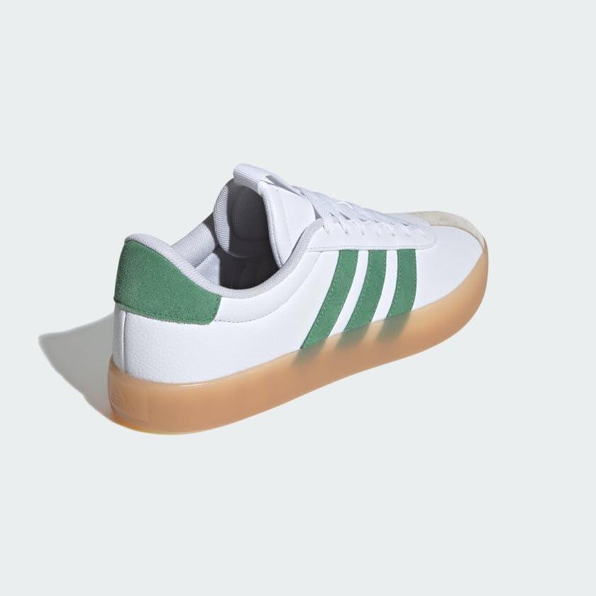 imageadidas Mens Vl Court 30 SneakerCloud WhitePreloved GreenAlumina