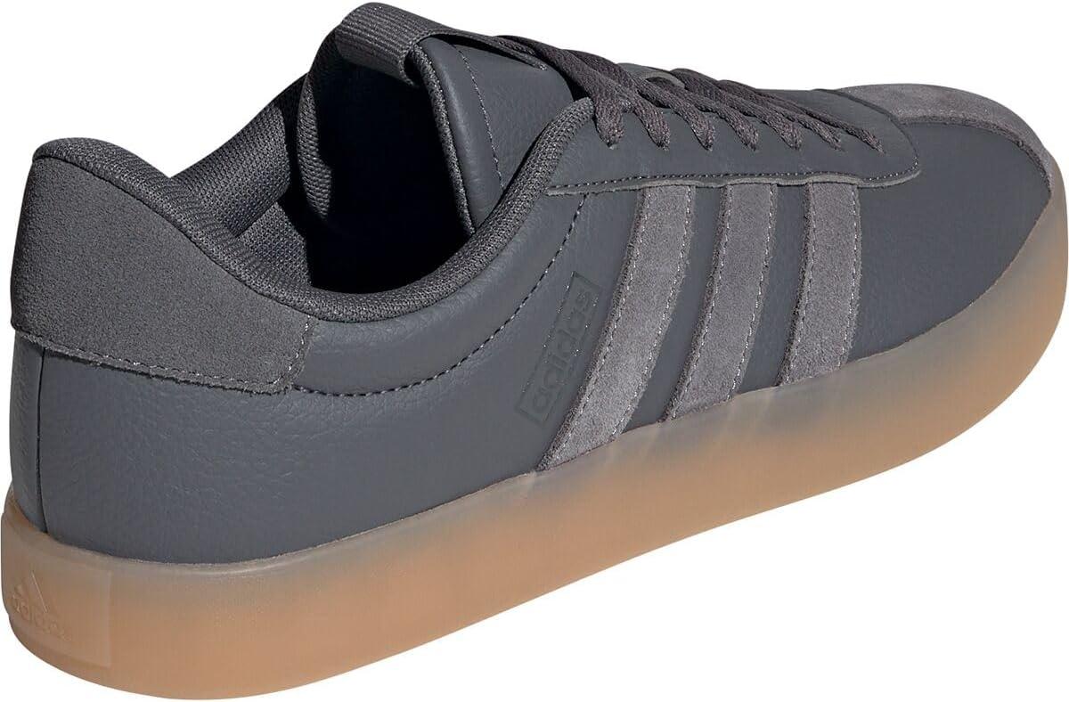 imageadidas Mens Vl Court 30 SneakerGrey FiveGrey FourGrey Six