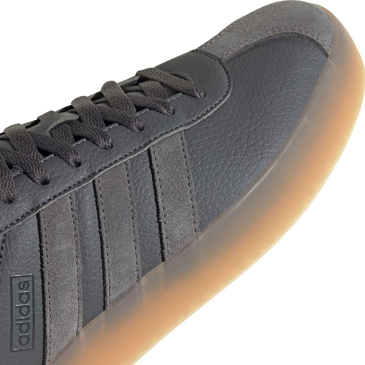 imageadidas Mens Vl Court 30 SneakerGrey FiveGrey FourGrey Six