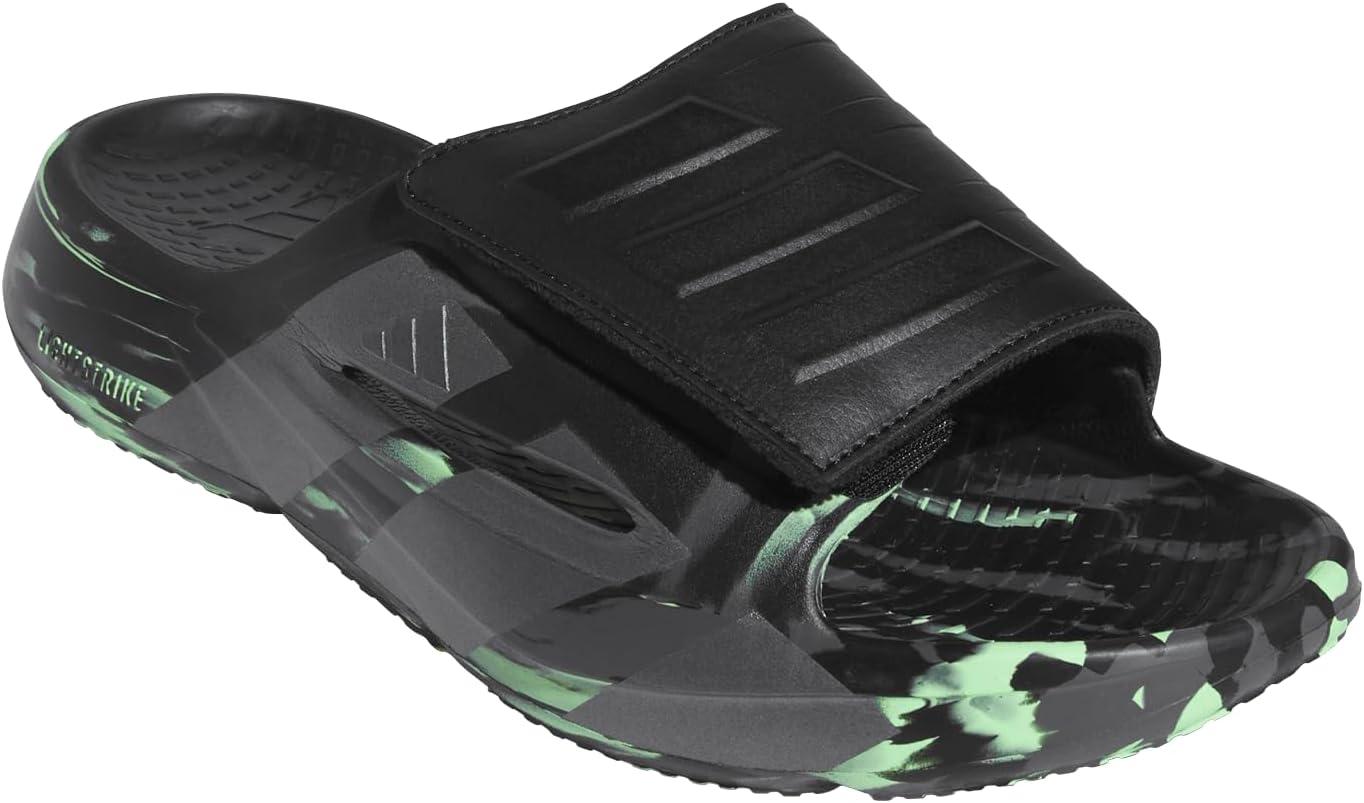 imageadidas Unisex Adult Lightblaze ShoesBlackIron MetallicLime Burst