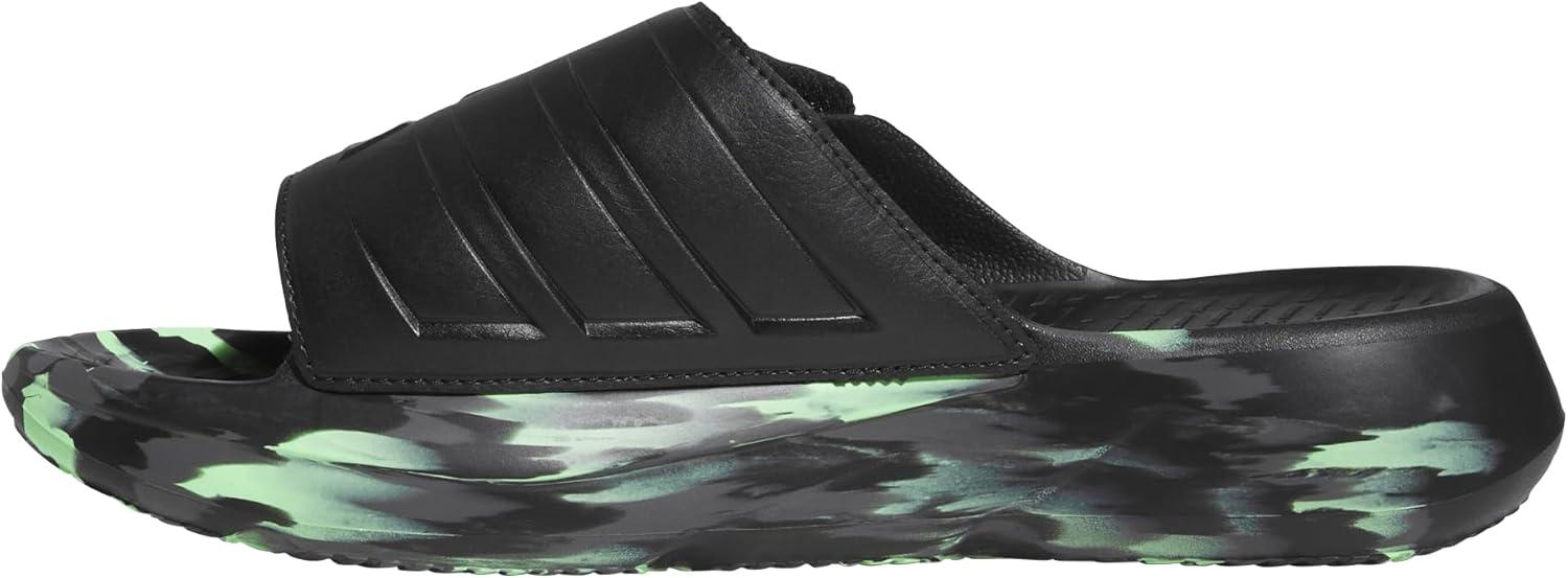 imageadidas Unisex Adult Lightblaze ShoesBlackIron MetallicLime Burst
