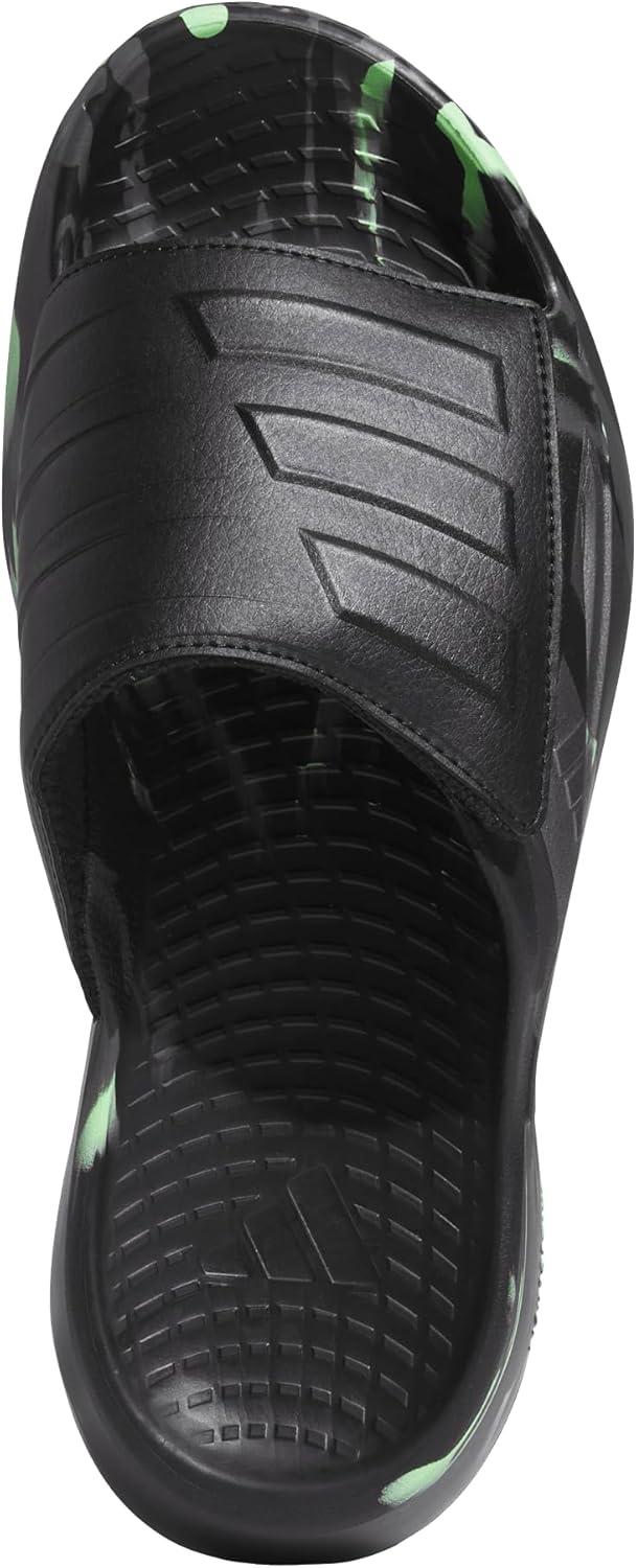 imageadidas Unisex Adult Lightblaze ShoesBlackIron MetallicLime Burst