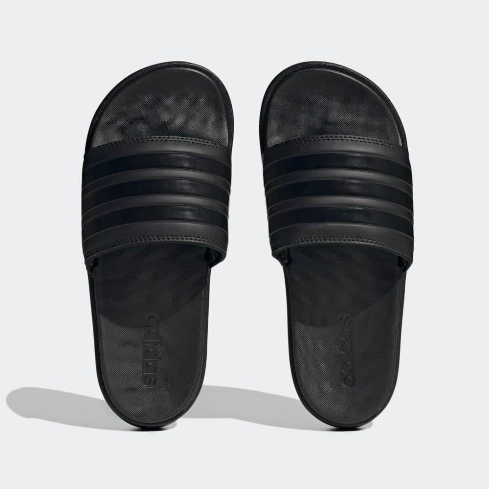 imageadidas Womens Adilette Platform SandalBlackBlackBlack