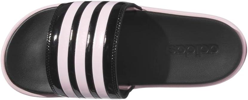imageadidas Womens Adilette Platform SandalBlackClear PinkClear Pink