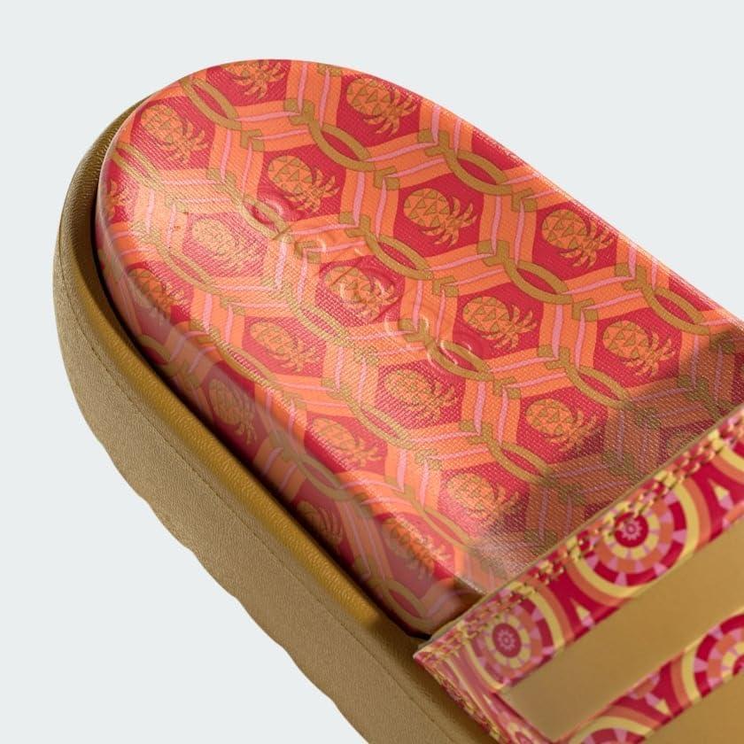 imageadidas Womens Adilette Platform SandalVictory GoldVictory GoldTomato