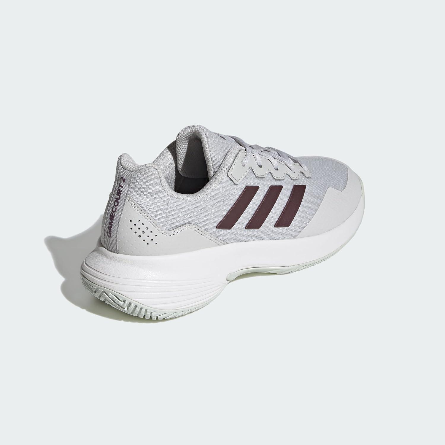 imageadidas Womens Gamecourt 2 WSneakerGrey One Aurora Met Core White