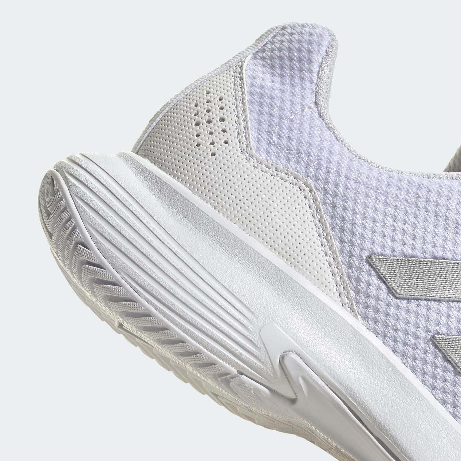 imageadidas Womens Gamecourt 2 WSneakerWhiteSilver MetallicWhite