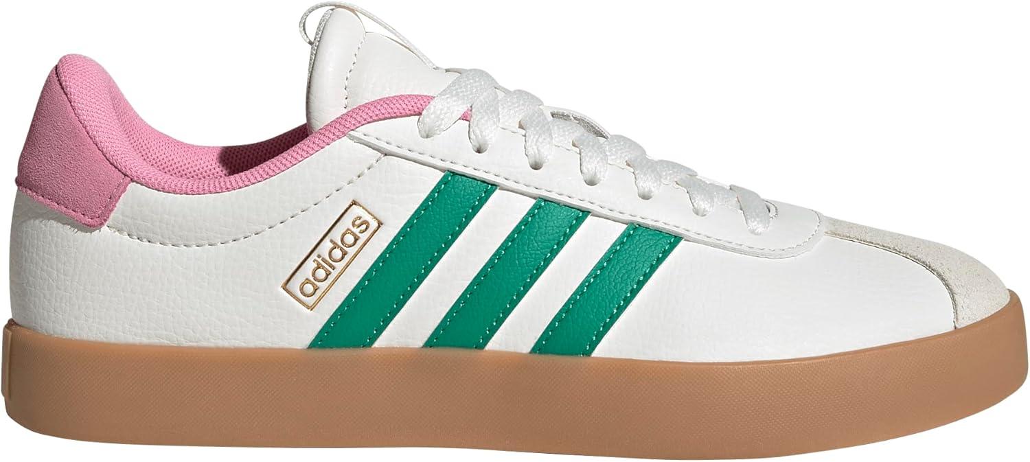 imageadidas Womens VL Court 30 SneakerWhiteCourt GreenBliss Pink