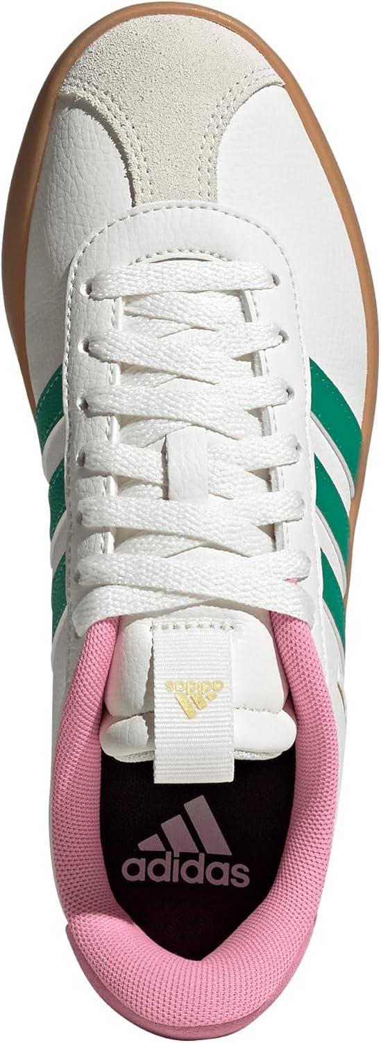 imageadidas Womens VL Court 30 SneakerWhiteCourt GreenBliss Pink