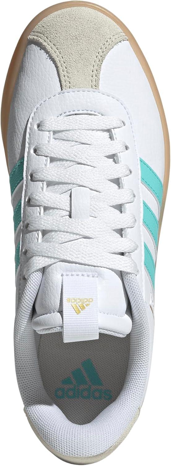 imageadidas Womens VL Court 30 SneakerWhiteFlash AquaAlumina