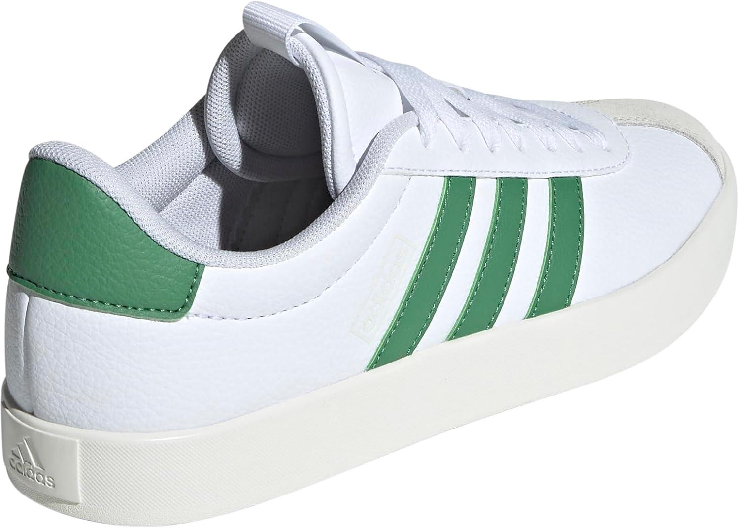 imageadidas Womens VL Court 30 SneakerWhitePreloved GreenAlumina