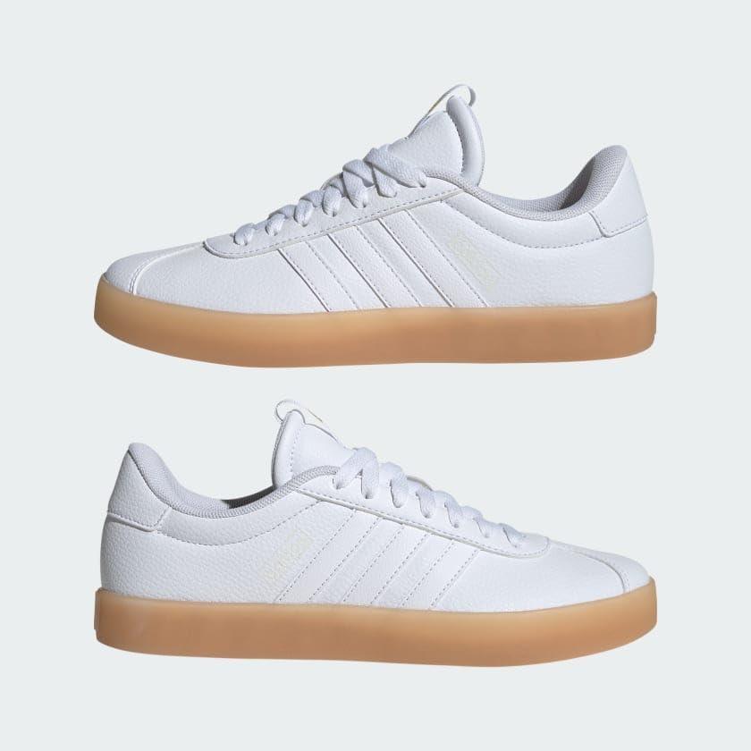 imageadidas Womens VL Court 30 SneakerWhiteWhiteGum
