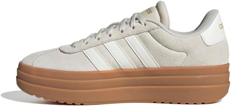 imageadidas Womens Vl Court Bold SneakerAluminaWhiteGum