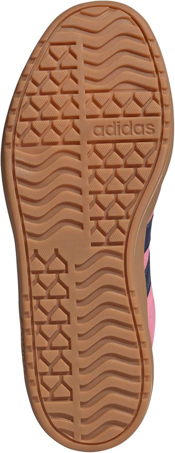 imageadidas Womens Vl Court Bold SneakerBliss PinkDark BlueGold Metallic