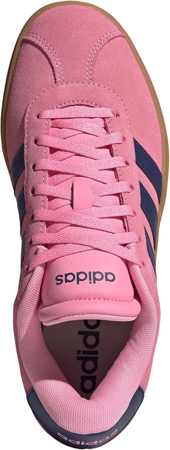 imageadidas Womens Vl Court Bold SneakerBliss PinkDark BlueGold Metallic