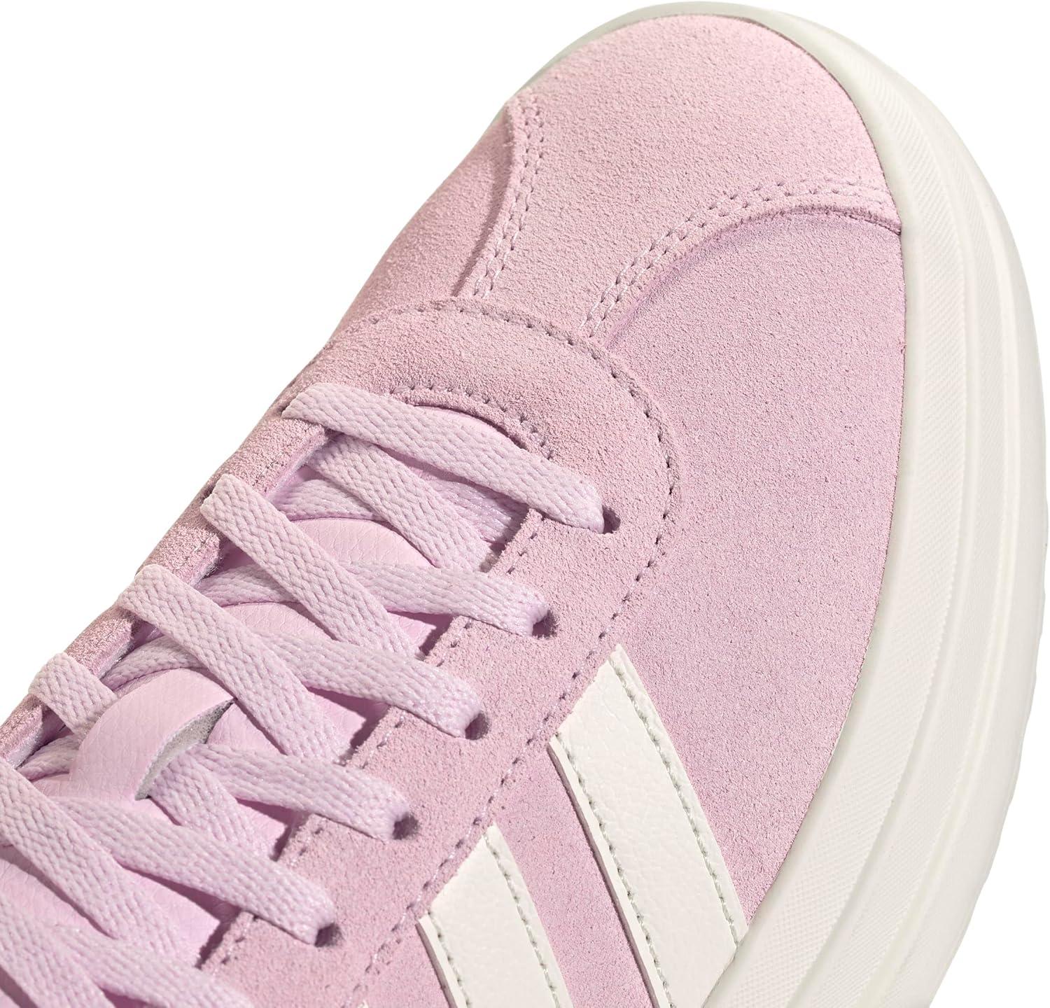 imageadidas Womens Vl Court Bold SneakerClear PinkWhiteBlack