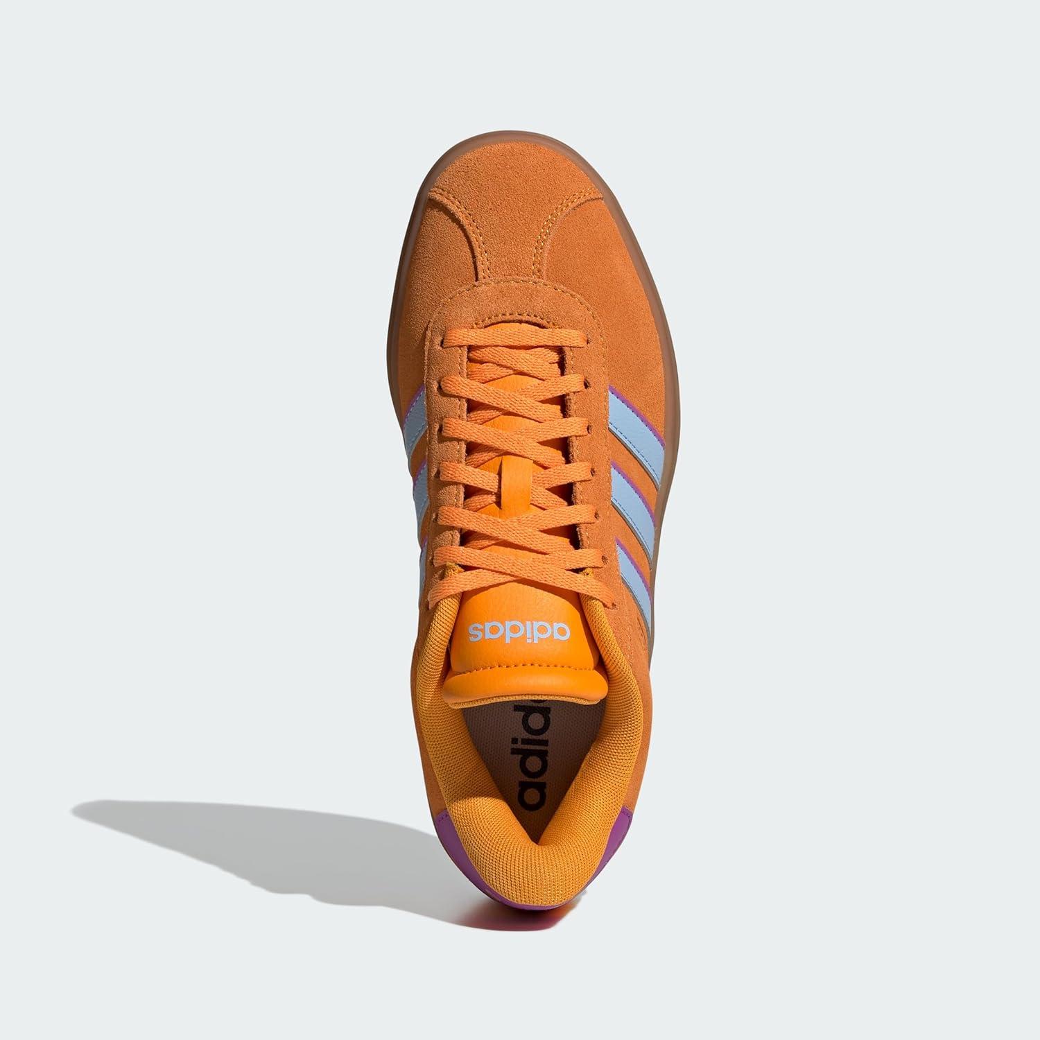 imageadidas Womens Vl Court Bold SneakerCrew OrangeBluePurple Burst