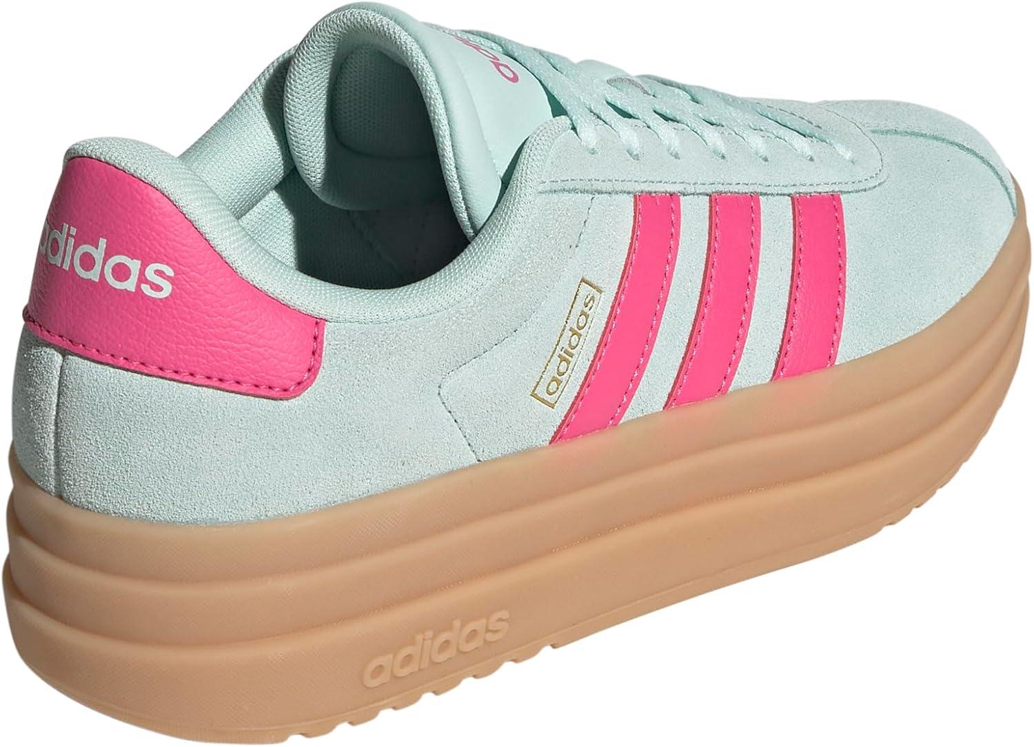 imageadidas Womens Vl Court Bold SneakerHalo MintPulse MagentaGum