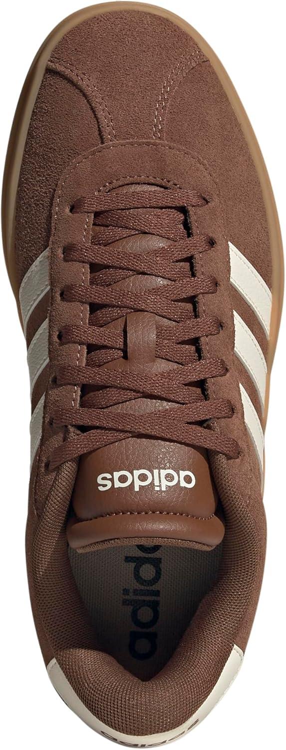 imageadidas Womens Vl Court Bold SneakerPreloved BrownChalk WhiteWonder Beige