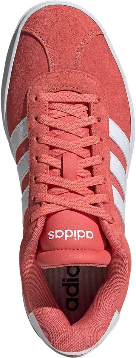 imageadidas Womens Vl Court Bold SneakerPreloved ScarletWhiteWhite