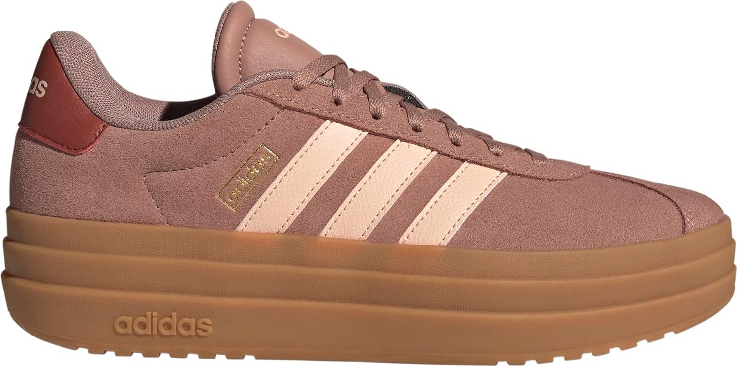 imageadidas Womens Vl Court Bold SneakerWarm ClayPowder CoralGum