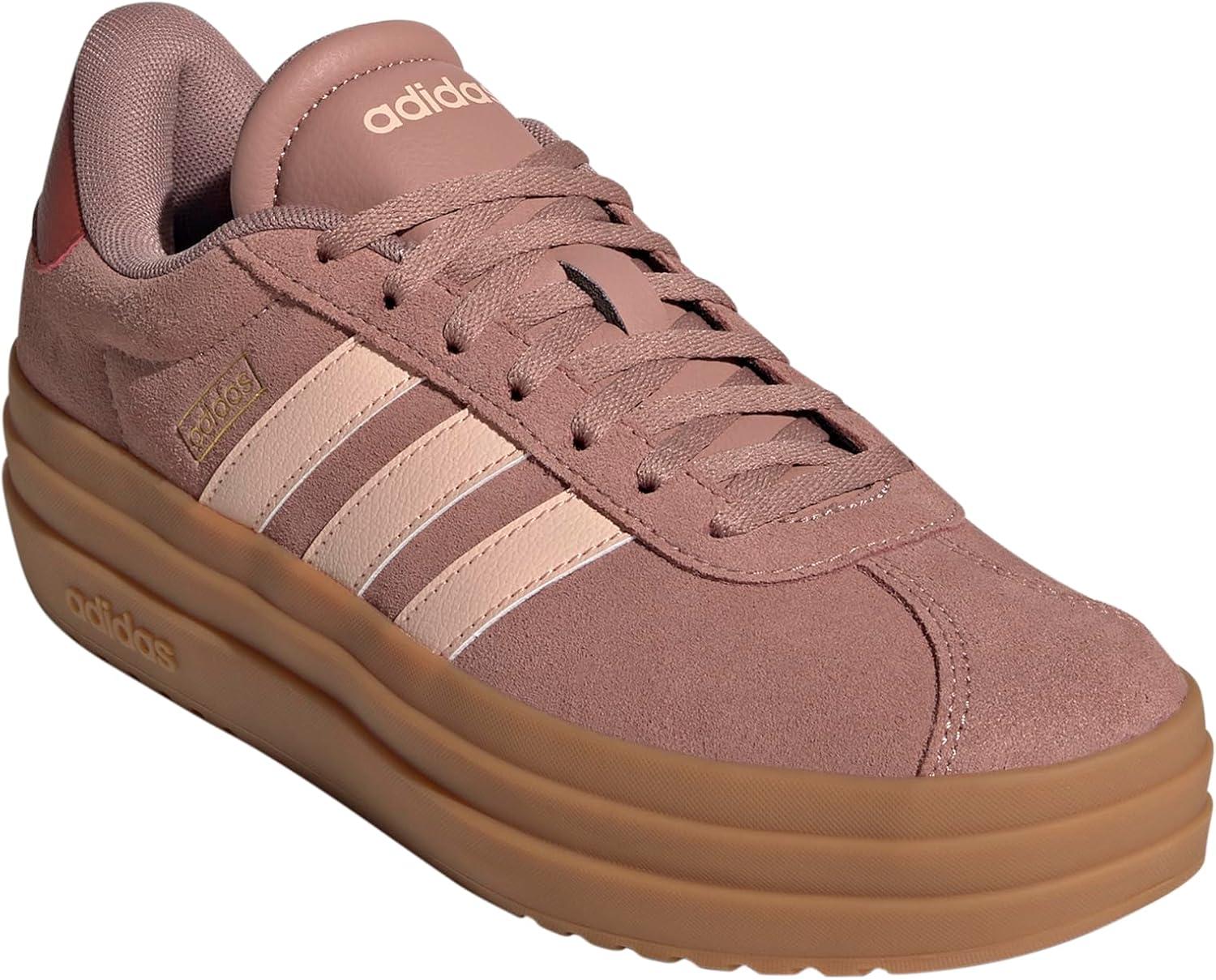 imageadidas Womens Vl Court Bold SneakerWarm ClayPowder CoralGum