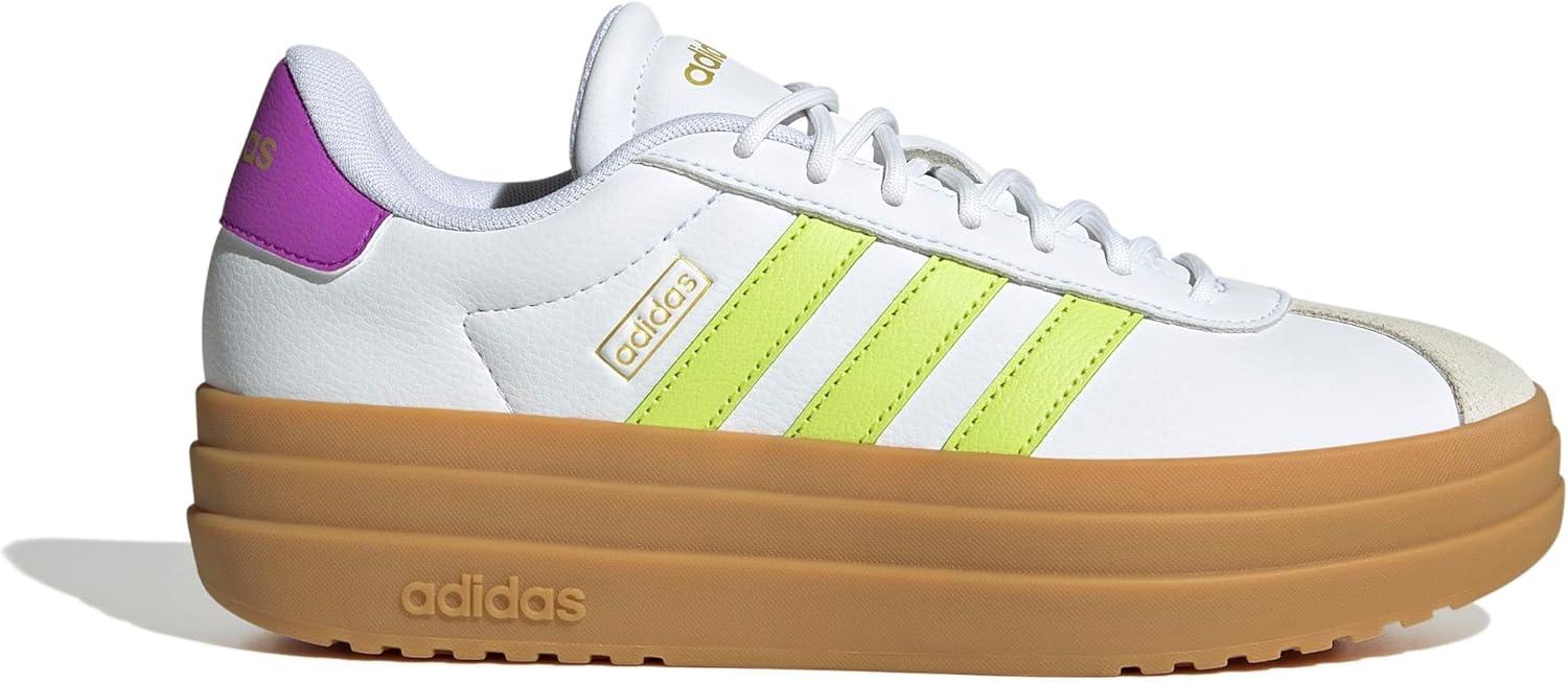 imageadidas Womens Vl Court Bold SneakerWhiteWhiteWhite