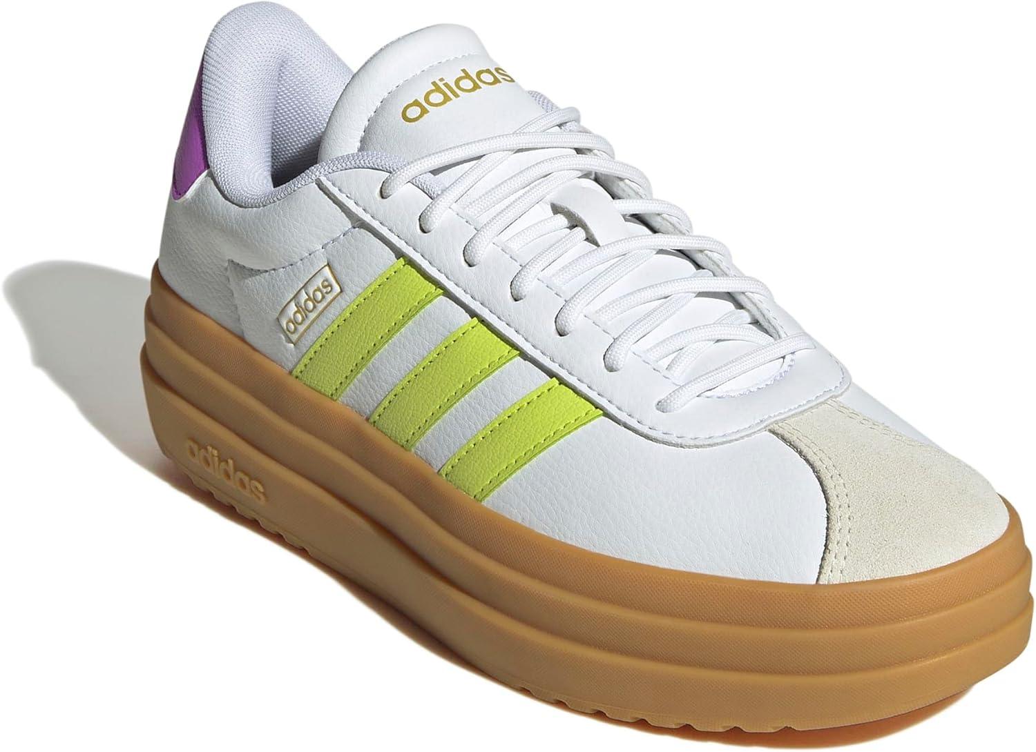 imageadidas Womens Vl Court Bold SneakerWhiteWhiteWhite