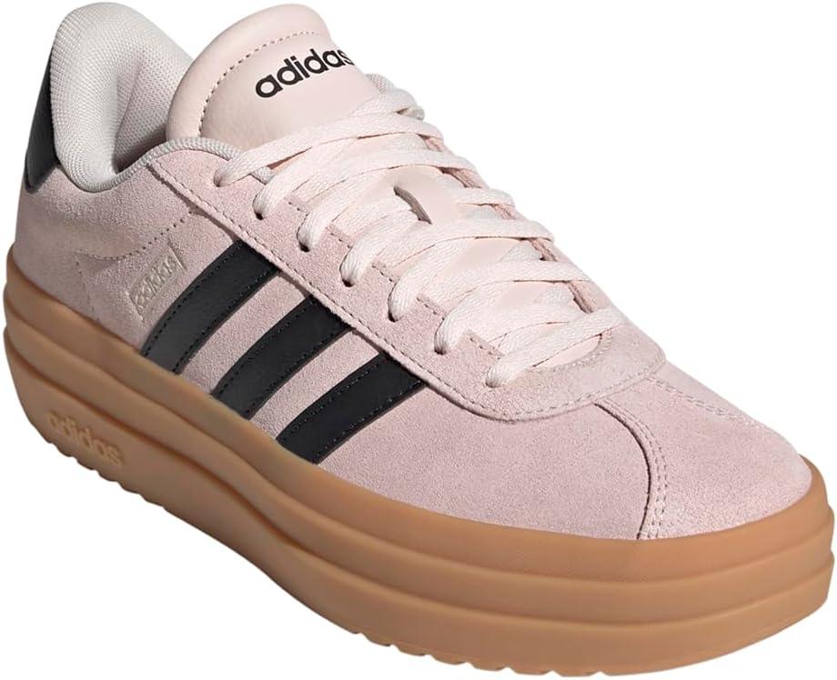 imageadidas Womens Vl Court Bold SneakerWonder QuartzBlackWonder Beige