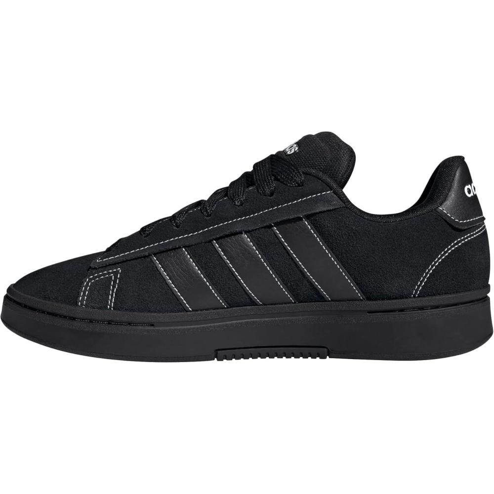 imageadidas Mens Grand Court Alpha 00sBlackBlackWhite