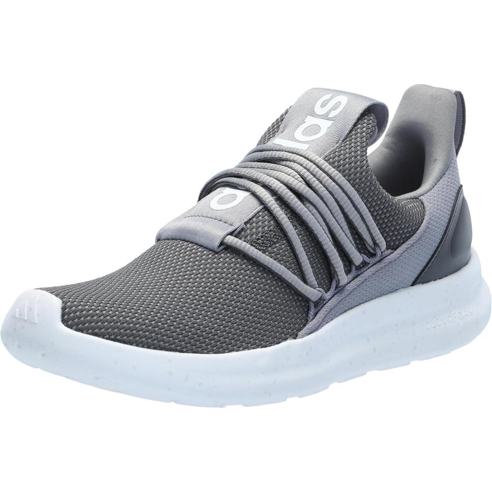 imageadidas Mens Lite Racer Adapt 70 ShoesGreyGreyWhite