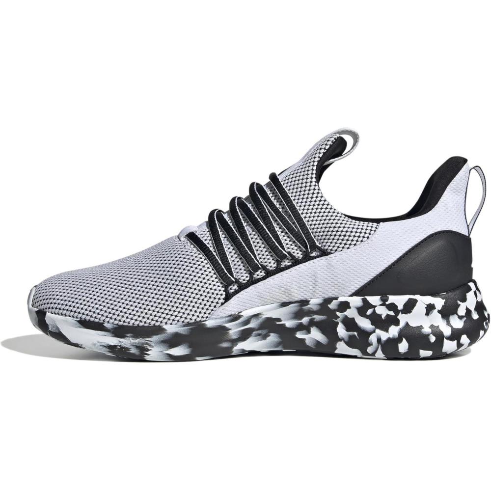 imageadidas Mens Lite Racer Adapt 70 ShoesWhiteBlackBlack
