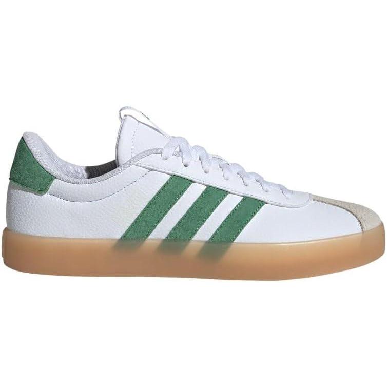 imageadidas Mens Vl Court 30 SneakerCloud WhitePreloved GreenAlumina