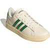 imageadidas Mens Grand Court 20 Tennis ShoeOff WhiteCollegiate GreenTent Green