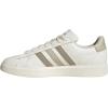 imageadidas Mens Grand Court 20 Tennis ShoeWhitePutty BeigeWonder Alumina