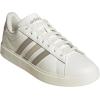 imageadidas Mens Grand Court 20 Tennis ShoeWhitePutty BeigeWonder Alumina