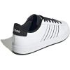 imageadidas Mens Grand Court 20 Tennis ShoeWhiteWhiteBlack