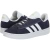 imageadidas Mens Grand Court Alpha ShoesShadow NavyWhiteGold Metallic