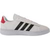 imageadidas Mens Grand Court Alpha ShoesWhiteBlackBetter Scarlet