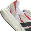 imageadidas Mens Lightblaze SneakerOff WhiteBlackBetter Scarlet