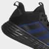 imageadidas Mens Ownthegame Basketball ShoeBlackCarbonVictory Blue