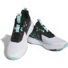 imageadidas Mens Ownthegame Basketball ShoeWhiteFlash AquaCore Black