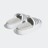 imageadidas Womens Adilette Platform SandalWhiteZero MetallicGrey