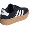 imageadidas Womens Vl Court Bold SneakerBlackWhiteGum