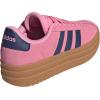 imageadidas Womens Vl Court Bold SneakerBliss Pink Dark Blue Gold Metallic