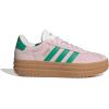 imageadidas Womens Vl Court Bold SneakerClear PinkCourt GreenChalk White